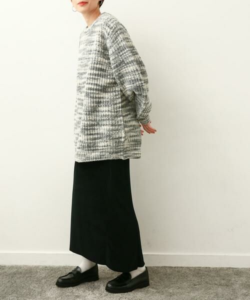 URBAN RESEARCH DOORS / アーバンリサーチ ドアーズ スカート | 『別注』Audrey and John Wad×DOORS　ベロアスカート | 詳細12