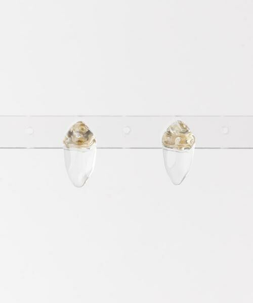 URBAN RESEARCH DOORS / アーバンリサーチ ドアーズ ピアス・イヤリング | 『別注』HARIO Lampwork Factory×DOORS　ラピスピアス | 詳細1