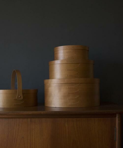 URBAN RESEARCH DOORS / アーバンリサーチ ドアーズ インテリア・インテリア雑貨 | 『WEB限定』AXCIS　シェーカーオーバルボックス S | 詳細10