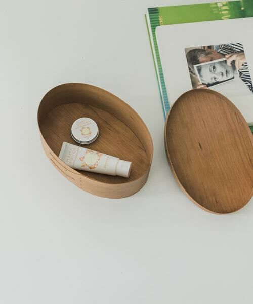 URBAN RESEARCH DOORS / アーバンリサーチ ドアーズ インテリア・インテリア雑貨 | 『WEB限定』AXCIS　シェーカーオーバルボックス S | 詳細3