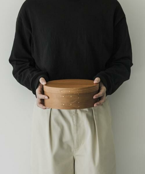 URBAN RESEARCH DOORS / アーバンリサーチ ドアーズ インテリア・インテリア雑貨 | 『WEB限定』AXCIS　シェーカーオーバルボックス S | 詳細4