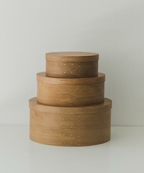 URBAN RESEARCH DOORS / アーバンリサーチ ドアーズ インテリア・インテリア雑貨 | 『WEB限定』AXCIS　シェーカーオーバルボックス M | 詳細8