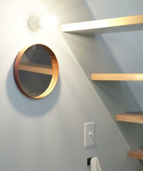 URBAN RESEARCH DOORS / アーバンリサーチ ドアーズ インテリア・インテリア雑貨 | 『WEB限定』AXCIS　シェーカーラウンドミラー320 | 詳細1