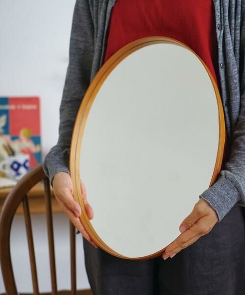 URBAN RESEARCH DOORS / アーバンリサーチ ドアーズ インテリア・インテリア雑貨 | 『WEB限定』AXCIS　シェーカーオーバルミラー L | 詳細2