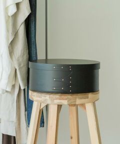 URBAN RESEARCH DOORS / アーバンリサーチ ドアーズ インテリア・インテリア雑貨 | 『WEB限定』AXCIS　シェーカーオーバルボックス M ブラック