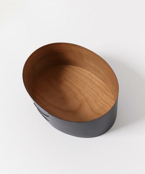 URBAN RESEARCH DOORS / アーバンリサーチ ドアーズ インテリア・インテリア雑貨 | 『WEB限定』AXCIS　シェーカーオーバルボックス M ブラック | 詳細11