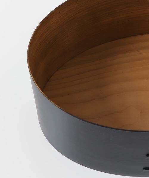 URBAN RESEARCH DOORS / アーバンリサーチ ドアーズ インテリア・インテリア雑貨 | 『WEB限定』AXCIS　シェーカーオーバルボックス M ブラック | 詳細12