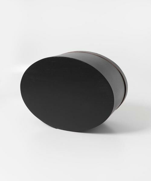 URBAN RESEARCH DOORS / アーバンリサーチ ドアーズ インテリア・インテリア雑貨 | 『WEB限定』AXCIS　シェーカーオーバルボックス L ブラック | 詳細10