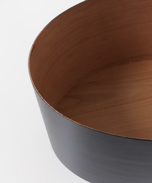 URBAN RESEARCH DOORS / アーバンリサーチ ドアーズ インテリア・インテリア雑貨 | 『WEB限定』AXCIS　シェーカーオーバルボックス L ブラック | 詳細12