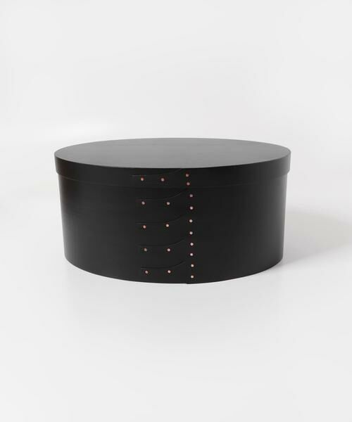 URBAN RESEARCH DOORS / アーバンリサーチ ドアーズ インテリア・インテリア雑貨 | 『WEB限定』AXCIS　シェーカーオーバルボックス L ブラック | 詳細7