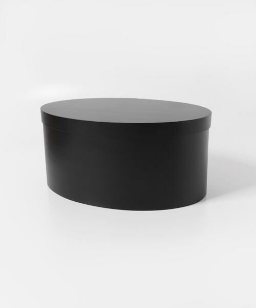 URBAN RESEARCH DOORS / アーバンリサーチ ドアーズ インテリア・インテリア雑貨 | 『WEB限定』AXCIS　シェーカーオーバルボックス L ブラック | 詳細8
