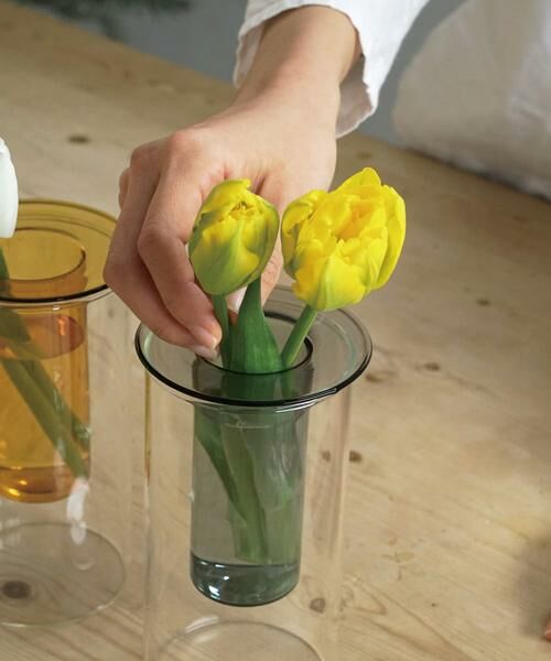 URBAN RESEARCH DOORS / アーバンリサーチ ドアーズ インテリア・インテリア雑貨 | AXCIS　PINO ガラスベース ストレート グレー | 詳細7