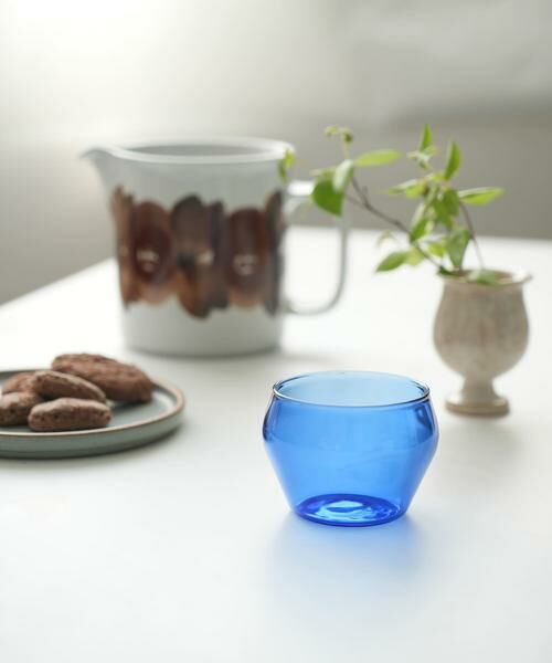URBAN RESEARCH DOORS / アーバンリサーチ ドアーズ グラス・マグカップ | 『WEB限定』AXCIS　ラゴムグラスS ブルー | 詳細3
