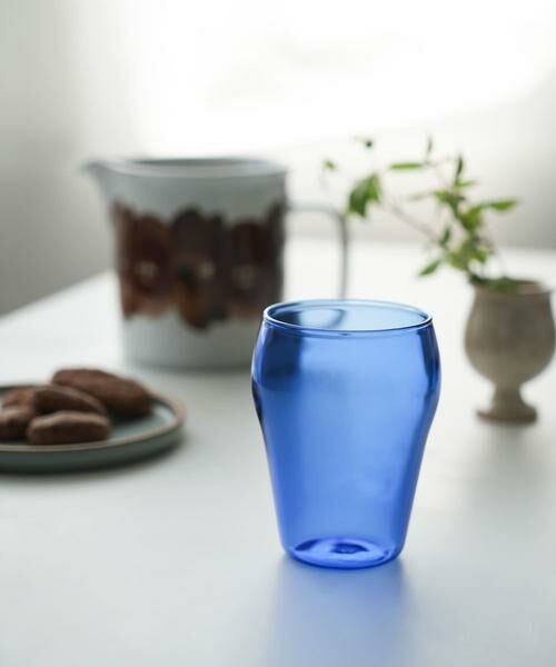 URBAN RESEARCH DOORS / アーバンリサーチ ドアーズ グラス・マグカップ | 『WEB限定』AXCIS　ラゴムグラスL ブルー | 詳細1