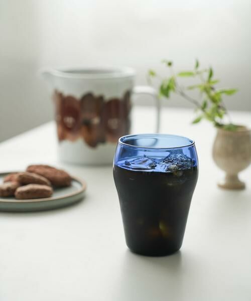 URBAN RESEARCH DOORS / アーバンリサーチ ドアーズ グラス・マグカップ | 『WEB限定』AXCIS　ラゴムグラスL ブルー | 詳細2