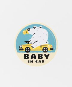 URBAN RESEARCH DOORS / アーバンリサーチ ドアーズ インテリア・インテリア雑貨 | 『WEB限定』HIGHWAY　BABY IN CAR Sticker