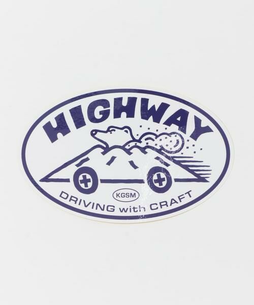 URBAN RESEARCH DOORS / アーバンリサーチ ドアーズ インテリア・インテリア雑貨 | 『WEB限定』HIGHWAY　BEAR sticker | 詳細1