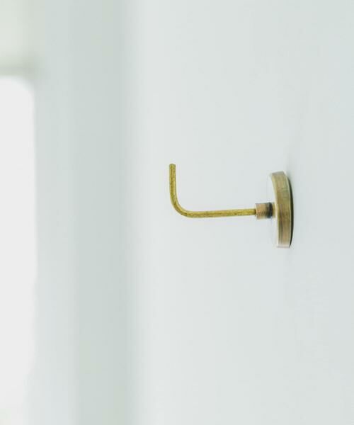 URBAN RESEARCH DOORS / アーバンリサーチ ドアーズ インテリア・インテリア雑貨 | 『WEB限定』fog linen work　ブラスマグネットフック L | 詳細5
