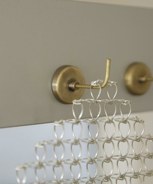 URBAN RESEARCH DOORS / アーバンリサーチ ドアーズ インテリア・インテリア雑貨 | 『WEB限定』fog linen work　ブラスマグネットフック L | 詳細6