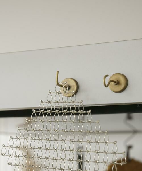 URBAN RESEARCH DOORS / アーバンリサーチ ドアーズ インテリア・インテリア雑貨 | 『WEB限定』fog linen work　ブラスマグネットフック L | 詳細7