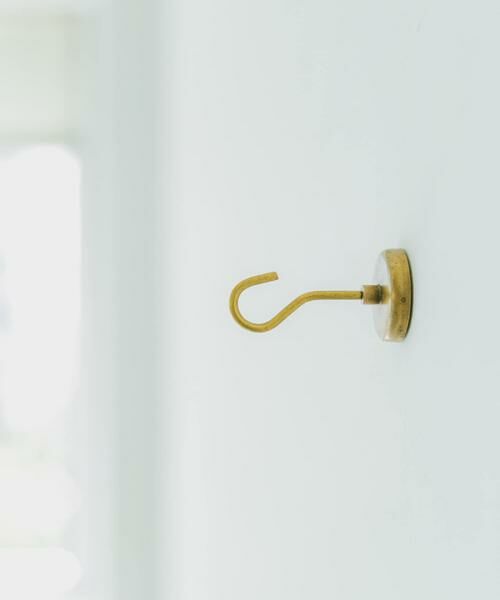 URBAN RESEARCH DOORS / アーバンリサーチ ドアーズ インテリア・インテリア雑貨 | 『WEB限定』fog linen work　ブラスマグネットフック R | 詳細3