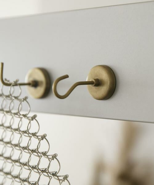 URBAN RESEARCH DOORS / アーバンリサーチ ドアーズ インテリア・インテリア雑貨 | 『WEB限定』fog linen work　ブラスマグネットフック R | 詳細4