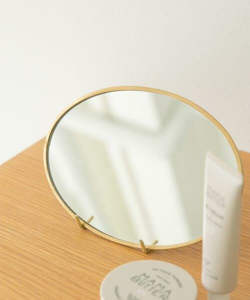 URBAN RESEARCH DOORS / アーバンリサーチ ドアーズ インテリア・インテリア雑貨 | 『WEB限定』fog linen work　ブラスミラー 楕円形 | 詳細2