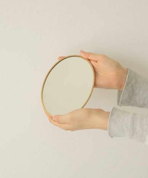 URBAN RESEARCH DOORS / アーバンリサーチ ドアーズ インテリア・インテリア雑貨 | 『WEB限定』fog linen work　ブラスミラー 楕円形 | 詳細3