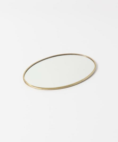 URBAN RESEARCH DOORS / アーバンリサーチ ドアーズ インテリア・インテリア雑貨 | 『WEB限定』fog linen work　ブラスミラー 楕円形 | 詳細7