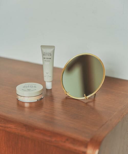 URBAN RESEARCH DOORS / アーバンリサーチ ドアーズ インテリア・インテリア雑貨 | 『WEB限定』fog linen work　ブラスミラー 円形 | 詳細3