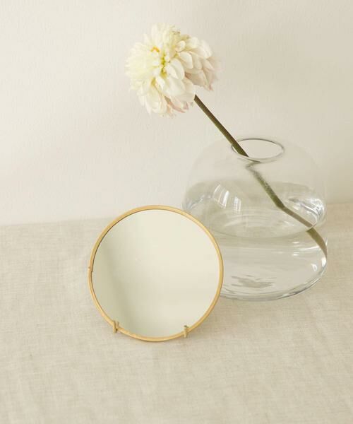 URBAN RESEARCH DOORS / アーバンリサーチ ドアーズ インテリア・インテリア雑貨 | 『WEB限定』fog linen work　ブラスミラー 円形 | 詳細4