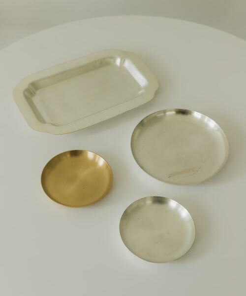 URBAN RESEARCH DOORS / アーバンリサーチ ドアーズ インテリア・インテリア雑貨 | fog linen work　シルバープレート 円形S | 詳細2