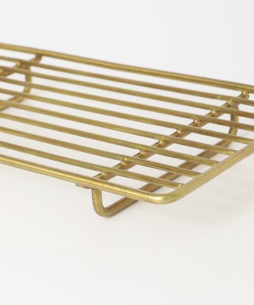 URBAN RESEARCH DOORS / アーバンリサーチ ドアーズ キッチンツール | 『WEB限定』fog linen work　ブラスワイヤースタンド(RE) | 詳細4