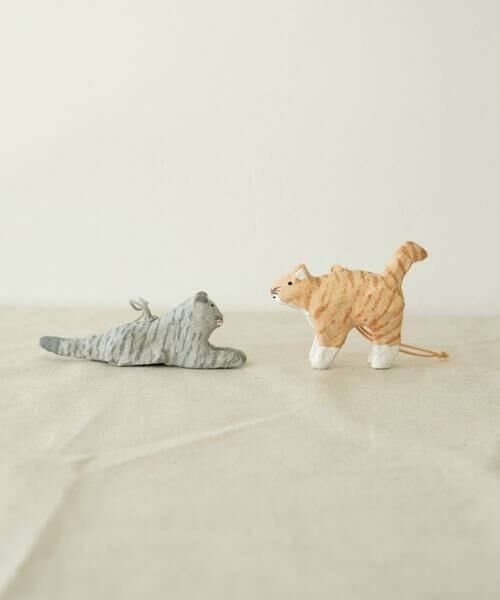 URBAN RESEARCH DOORS / アーバンリサーチ ドアーズ その他雑貨 | 『WEB限定』fog linen work　ペーパーマッシュオーナメント グレートラネコ | 詳細5