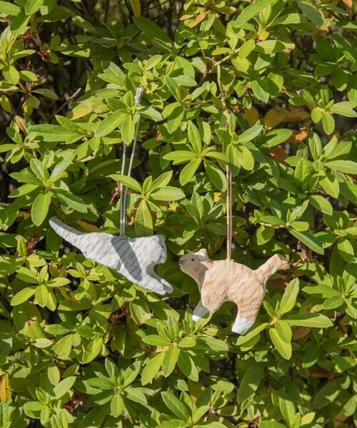 URBAN RESEARCH DOORS / アーバンリサーチ ドアーズ その他雑貨 | 『WEB限定』fog linen work　ペーパーマッシュオーナメント グレートラネコ | 詳細6