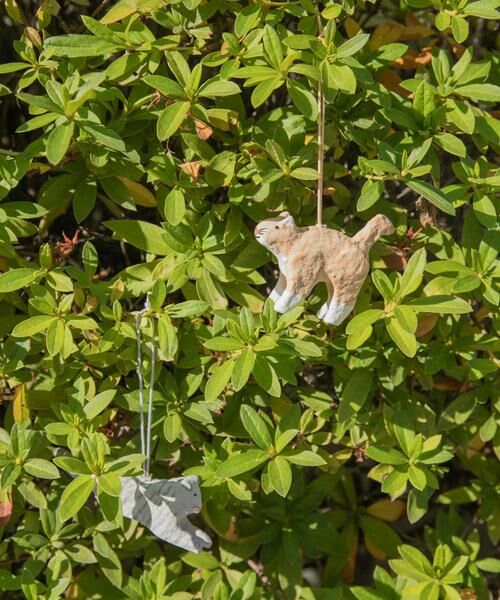 URBAN RESEARCH DOORS / アーバンリサーチ ドアーズ その他雑貨 | 『WEB限定』fog linen work　ペーパーマッシュオーナメント グレートラネコ | 詳細7