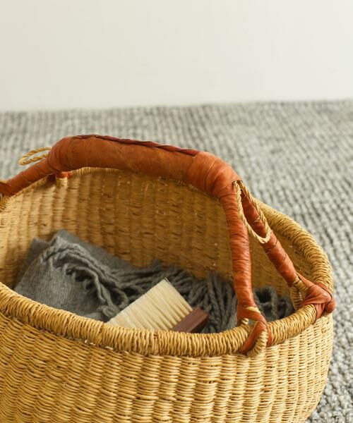 URBAN RESEARCH DOORS / アーバンリサーチ ドアーズ インテリア・インテリア雑貨 | アフリカンスクエア　ブルキナバスケットM | 詳細1