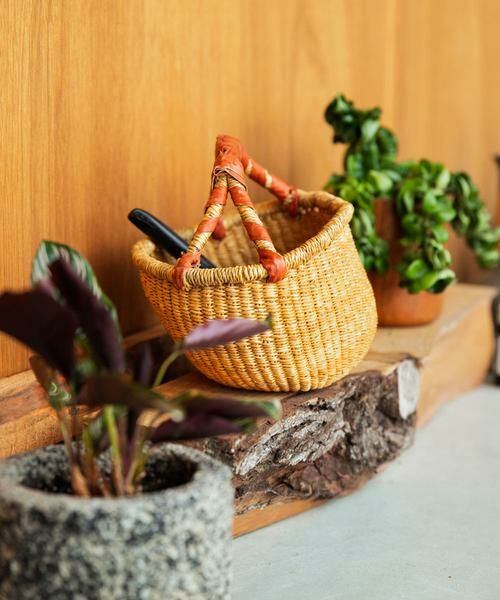 URBAN RESEARCH DOORS / アーバンリサーチ ドアーズ インテリア・インテリア雑貨 | アフリカンスクエア　ブルキナバスケットSS | 詳細1