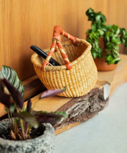 URBAN RESEARCH DOORS / アーバンリサーチ ドアーズ インテリア・インテリア雑貨 | アフリカンスクエア　ブルキナバスケットSS | 詳細2