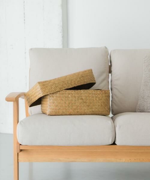 URBAN RESEARCH DOORS / アーバンリサーチ ドアーズ インテリア・インテリア雑貨 | 『WEB限定』サイアム　カチュー水草ふた付き四角BOX M | 詳細2