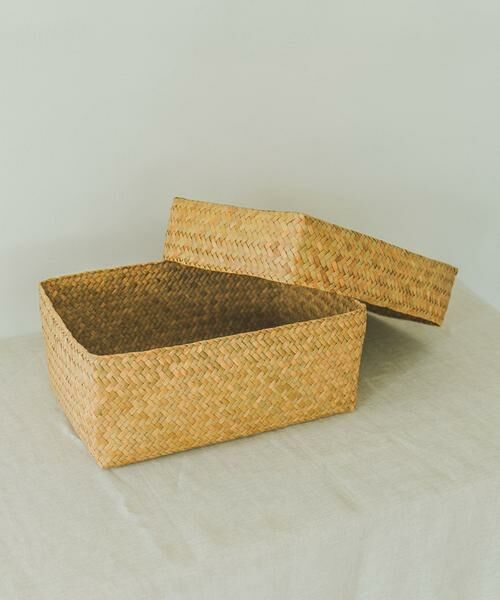 URBAN RESEARCH DOORS / アーバンリサーチ ドアーズ インテリア・インテリア雑貨 | 『WEB限定』サイアム　カチュー水草ふた付き四角BOX M | 詳細5