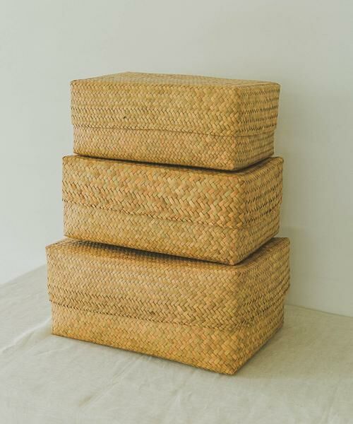 URBAN RESEARCH DOORS / アーバンリサーチ ドアーズ インテリア・インテリア雑貨 | 『WEB限定』サイアム　カチュー水草ふた付き四角BOX M | 詳細8