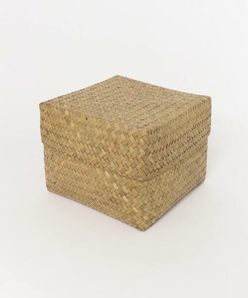 URBAN RESEARCH DOORS / アーバンリサーチ ドアーズ インテリア・インテリア雑貨 | 『WEB限定』サイアム　カチュー水草ふた付き四角BOX L | 詳細12