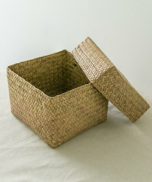 URBAN RESEARCH DOORS / アーバンリサーチ ドアーズ インテリア・インテリア雑貨 | 『WEB限定』サイアム　カチュー水草ふた付き四角BOX L | 詳細6