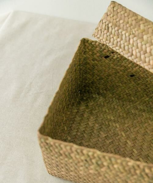 URBAN RESEARCH DOORS / アーバンリサーチ ドアーズ インテリア・インテリア雑貨 | 『WEB限定』サイアム　カチュー水草ふた付き四角BOX L | 詳細9