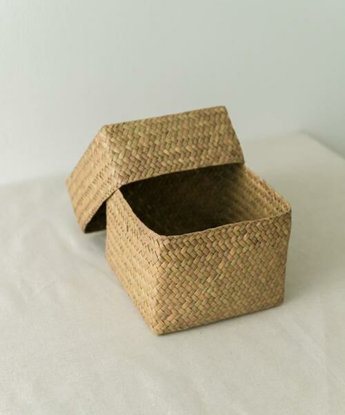 URBAN RESEARCH DOORS / アーバンリサーチ ドアーズ インテリア・インテリア雑貨 | 『WEB限定』サイアム　カチュー水草ふた付き四角BOX M | 詳細4