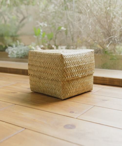 URBAN RESEARCH DOORS / アーバンリサーチ ドアーズ インテリア・インテリア雑貨 | 『WEB限定』サイアム　カチュー水草ふた付き四角BOX S | 詳細1