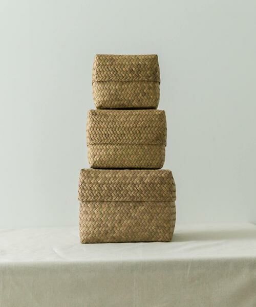 URBAN RESEARCH DOORS / アーバンリサーチ ドアーズ インテリア・インテリア雑貨 | 『WEB限定』サイアム　カチュー水草ふた付き四角BOX S | 詳細10