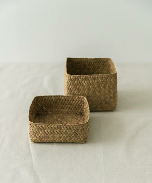 URBAN RESEARCH DOORS / アーバンリサーチ ドアーズ インテリア・インテリア雑貨 | 『WEB限定』サイアム　カチュー水草ふた付き四角BOX S | 詳細6