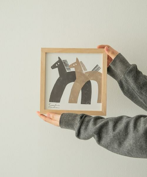 URBAN RESEARCH DOORS / アーバンリサーチ ドアーズ その他 | AXCIS　アートフレーム M イオクサツキ Horse | 詳細4